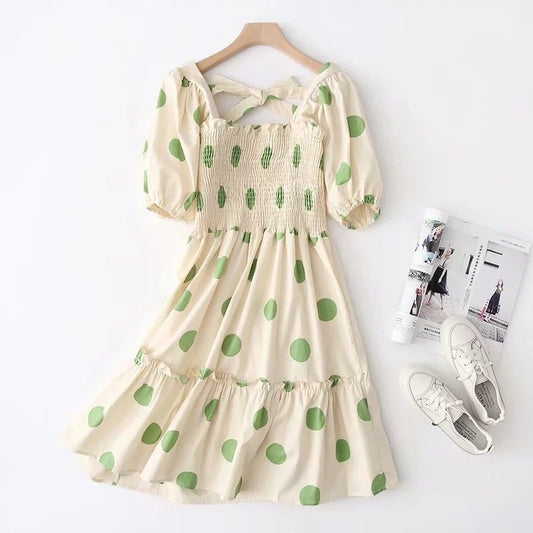 Vintage Dot Women Dress
