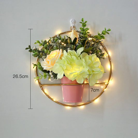 Nordic ins light luxury soft decoration with wall decoration bedroom creative furnishing set wall hanging wall decoration 10Style