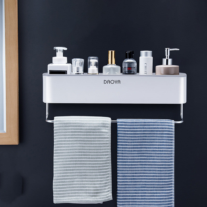Bathroom shelf wall Grey02