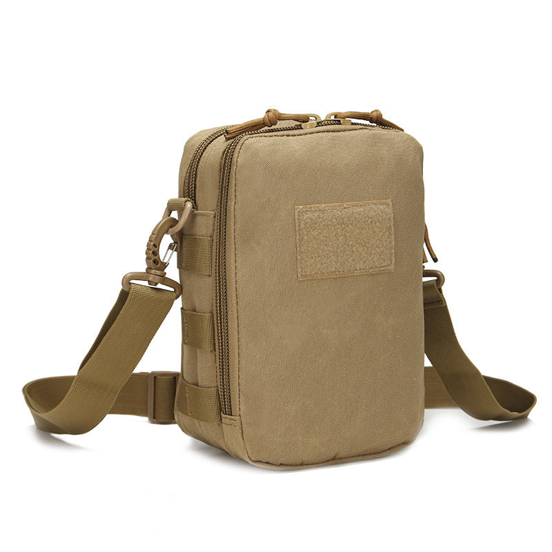 Camping Hiking Trekking Molle Crossbody Bag Khaki
