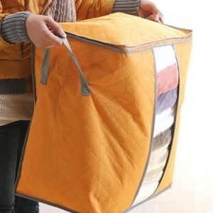 Quilt storage clothes finishing quilt storage bag Orange