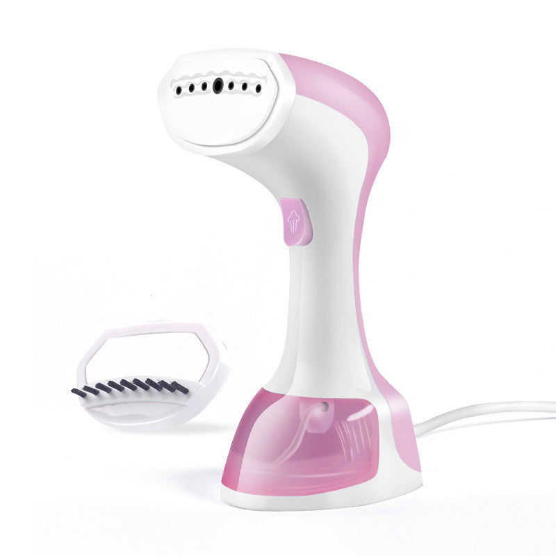 Mini Portable Flat Ironing Hang Ironing Travel Home Ironing Machine Pink