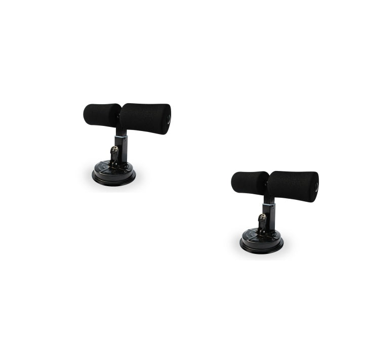 Sit Up Bar Trainer Black 2pcs