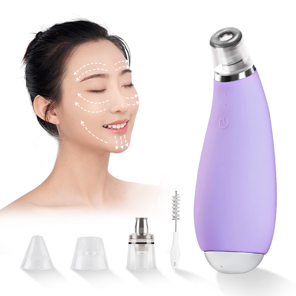 Exfoliating Pores Cleansing Artifact Electric Facial Cleansing Purple USB
