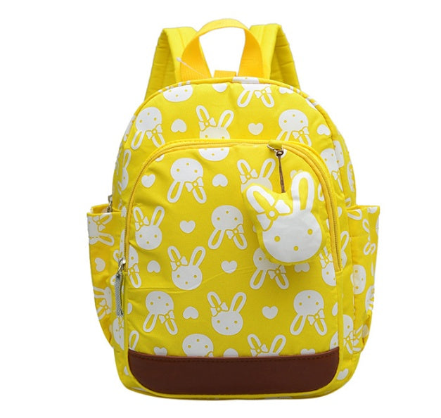 Kindergarten Anti-Lost Schoolbag Yellow