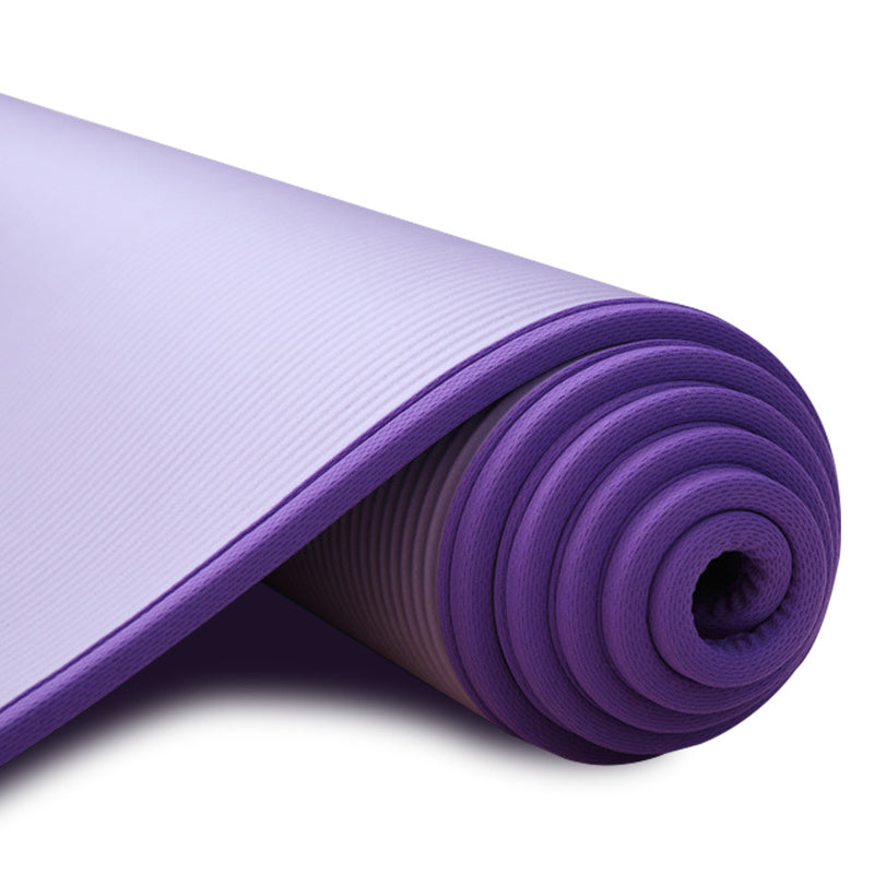 Wrapped Non-Slip Yoga Mat Fitness Mat Purple