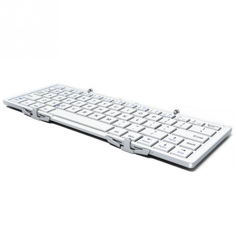 Intelligent Pocket Folding KeyboardTravel Edition White