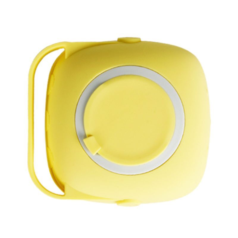Soft Silicone Bristles Cat Dog Bath Brush Comb Scrubber Shampoo Dispenser For Pet Grooming Deshedding For Pet Washing Yellow