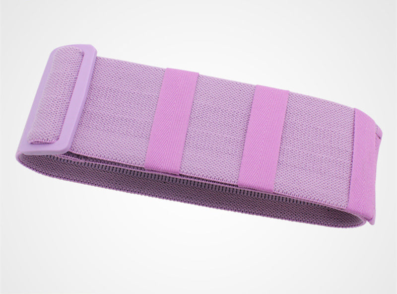 Aolikes Adjustable Fitness Stretch Training Booty Bands Elastic Resistance Bands Purple