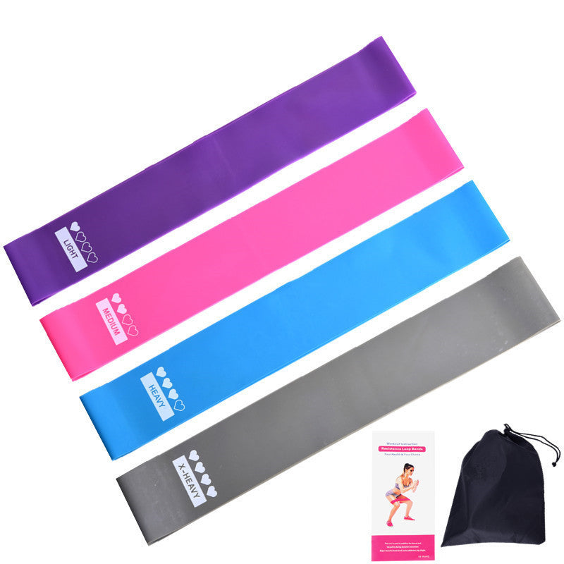 Resistance Bands Sealing Elastic Booty Sport Bodybuilding Rubber Band For Fitness Gym Leagues Equipment Sports Mini Yoga Set