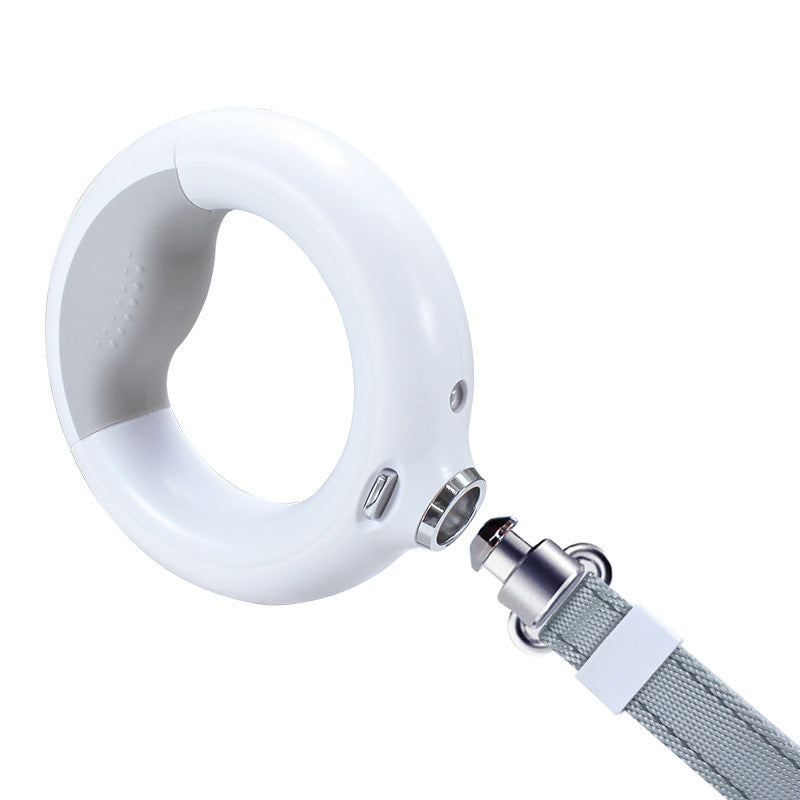 Luminous Automatic Telescopic Dog Rope Lamp Pets Products White Colorful dog rope USB