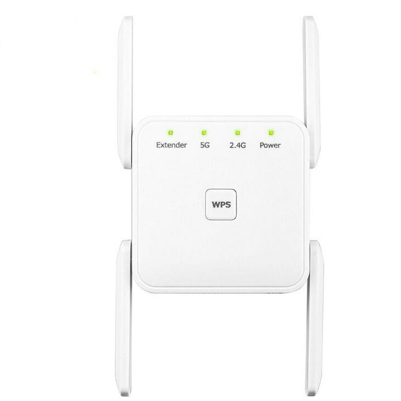 Wifi Signal Amplifier Repeater 1200M Wireless Signal Enhancement Extension 5G Wifi Repeater White U.S. regulations
