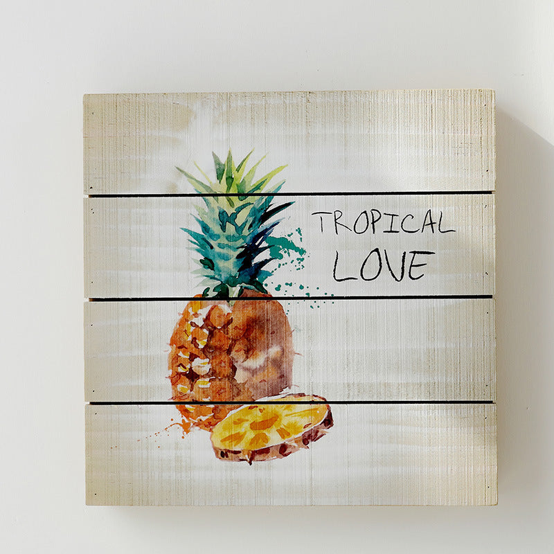 Wood decorative painting B