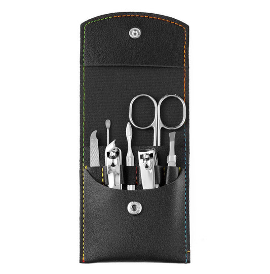 Nail Tools Set Nail Clippers Nail Clippers 7 Piece Set Black