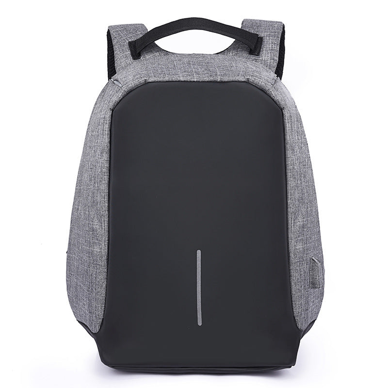 Men's computer bag backpack gray 15.6 inches