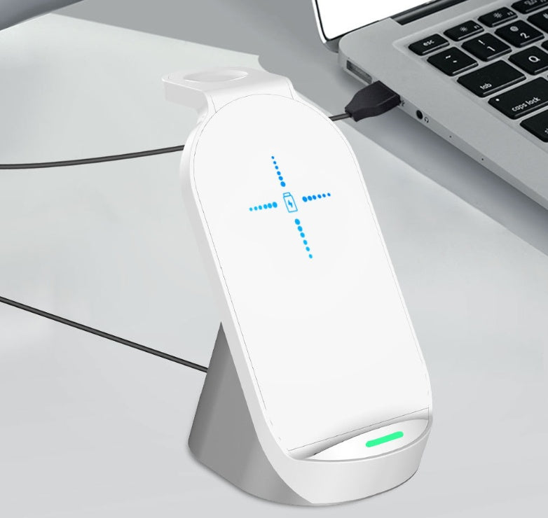 wireless charger White