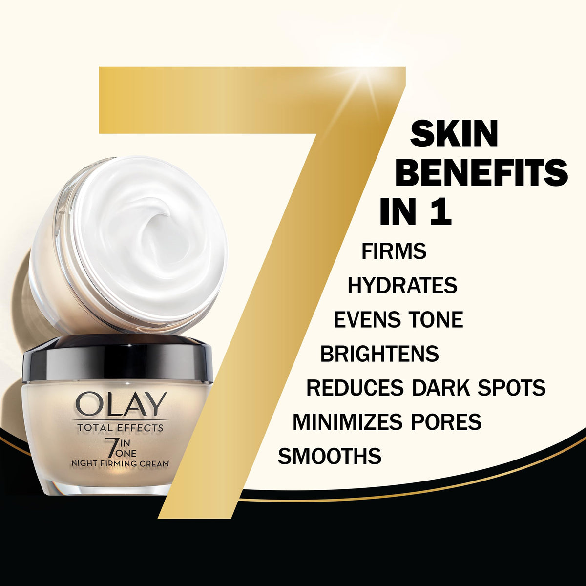 Olay Total Effects 7 in 1 Night, 1.7 oz