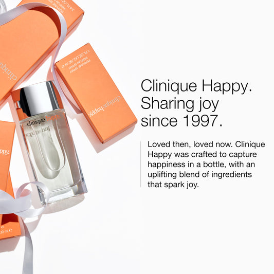 Clinique Happy Eau de Parfum Spray - Perfume For Women | Notes of Citrus-Bright + Floral-Fresh, 1 Fl Oz