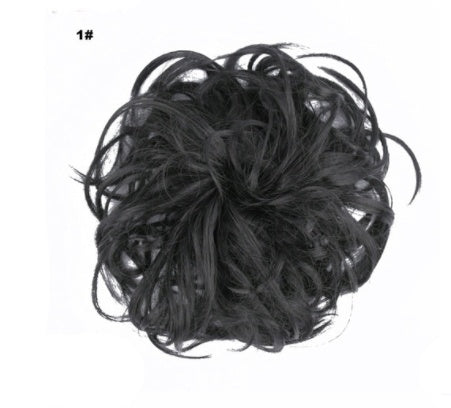 Wig hair ring chicken tail 20style
