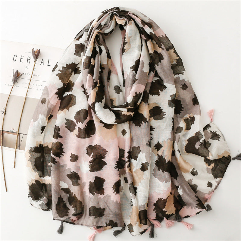 Creative Chinese Style Cotton And Linen Scarf SL2502009 180X88CM