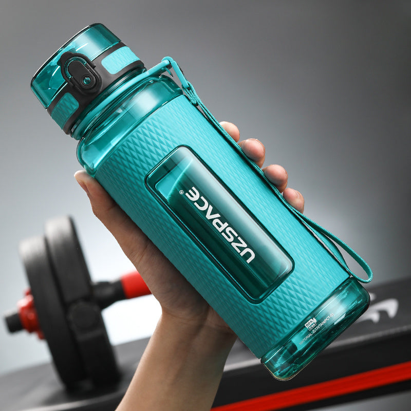 Portable Sport Water Bottles A Cyan blue