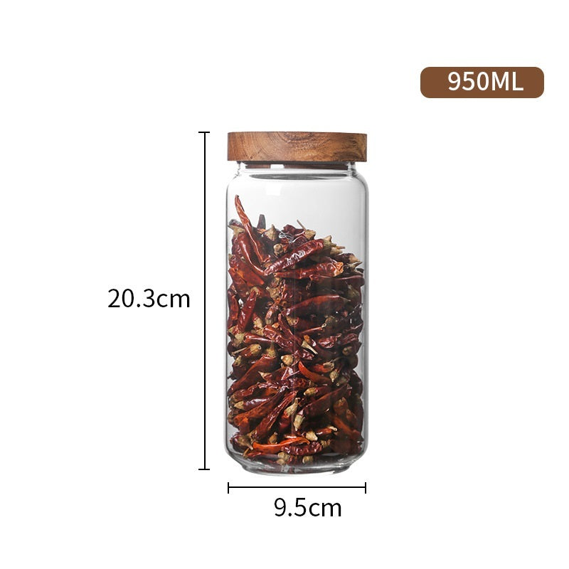 Glass Storage Bottles 950ml