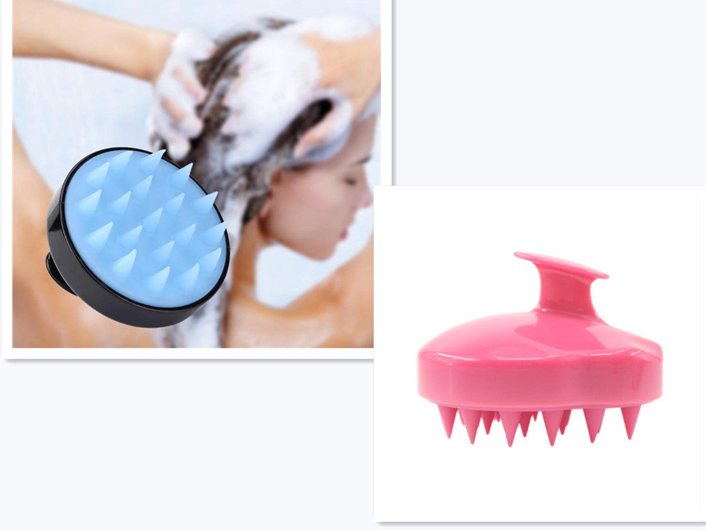 Silicone Brush To Clean The Scalp And Massage The Blood Meridians Twopiece suit