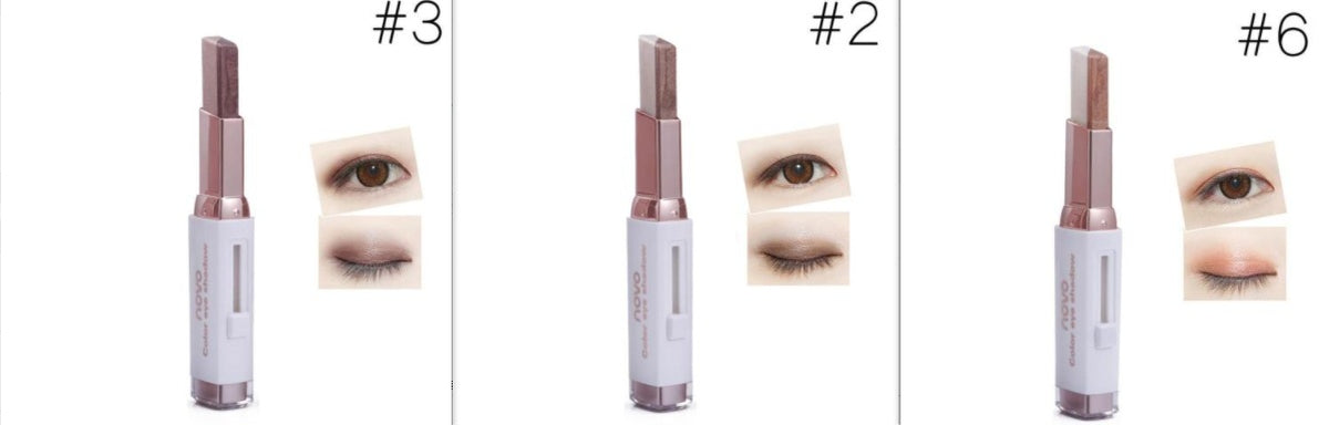 Two-color gradient eye shadow stick Set4