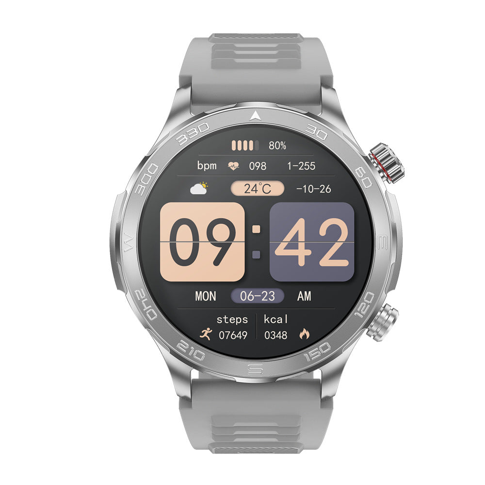 Smart Watch DK67 Bluetooth Calling Sports Running Business Watch Silver