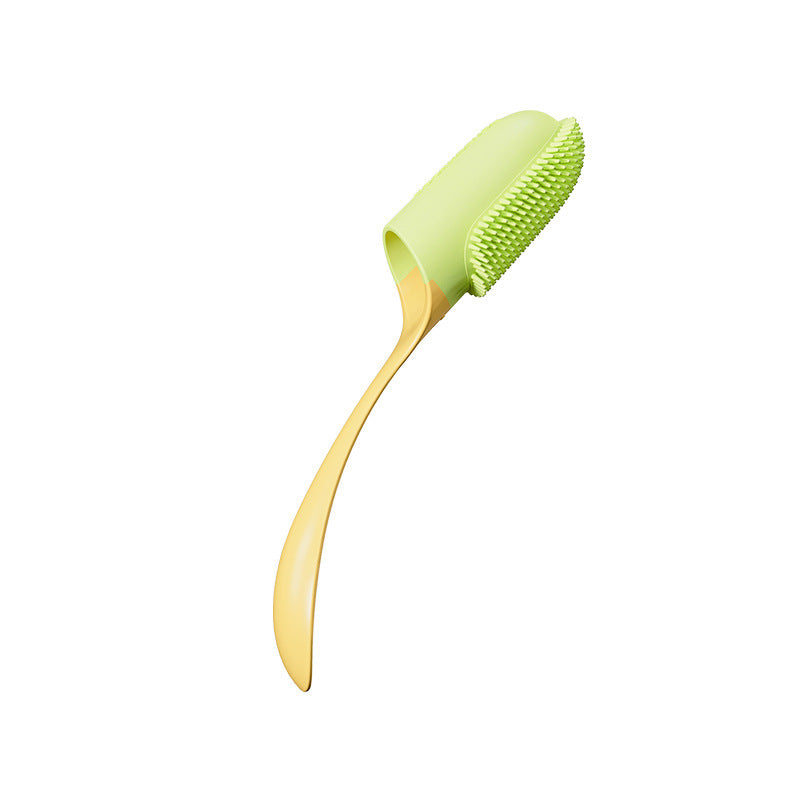 Dog Tooth Cleaning Brush Care Finger Wrap Cat Dog Oral Cleaning Toothbrush Tool Silicone Dog Cat Finger Toothbrush Supplies Pet Products Yellow