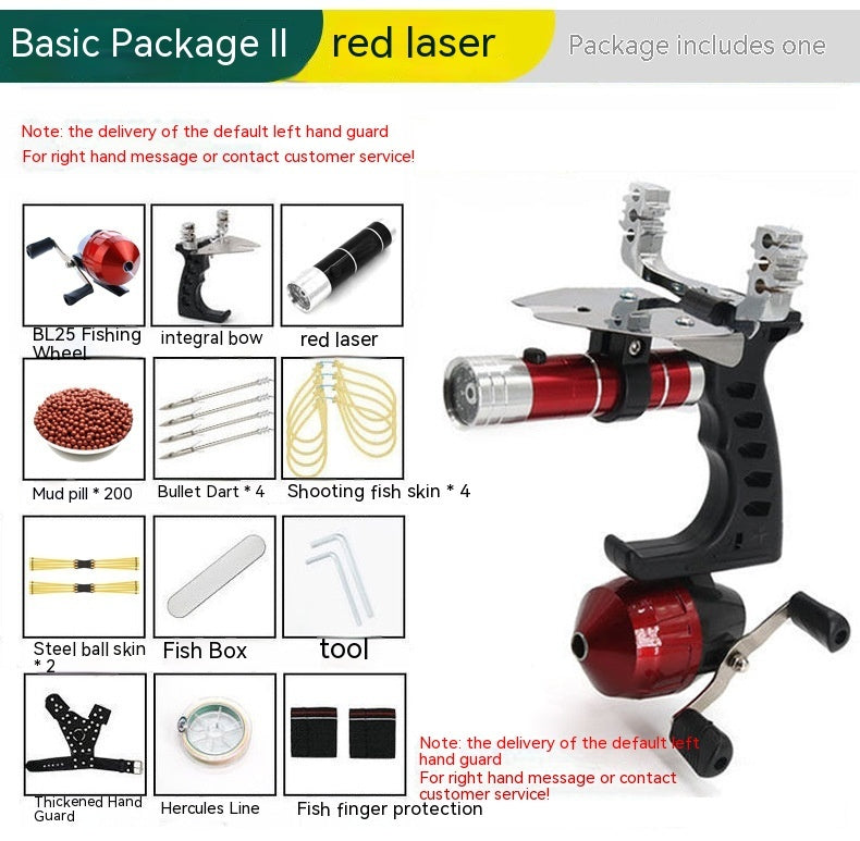 Fish Shooter Infrared Slingshot Fishing Suit Basic Package 2