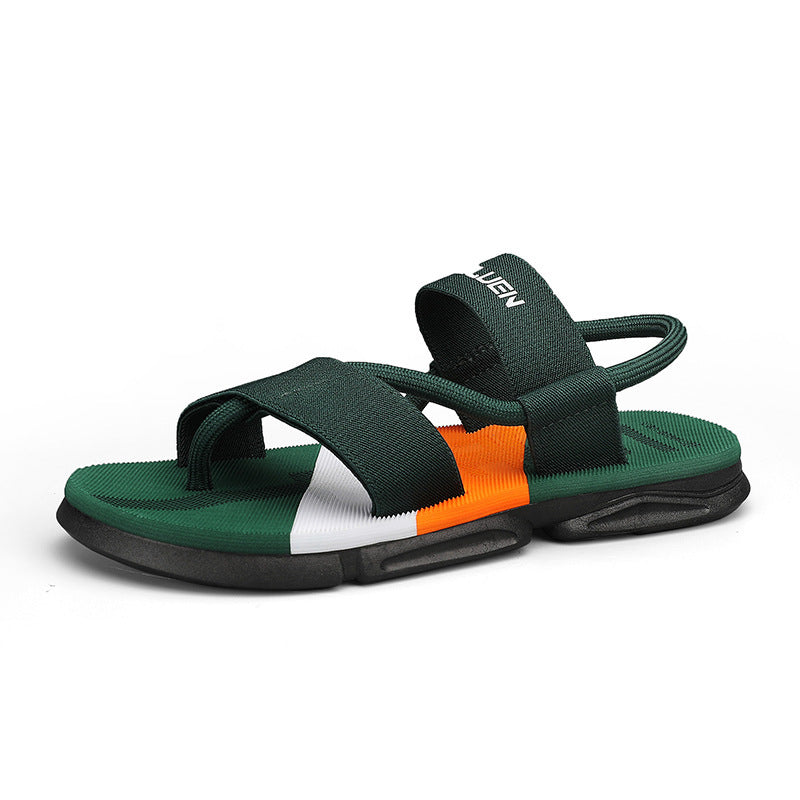New Casual Sandals For Men Dark Green