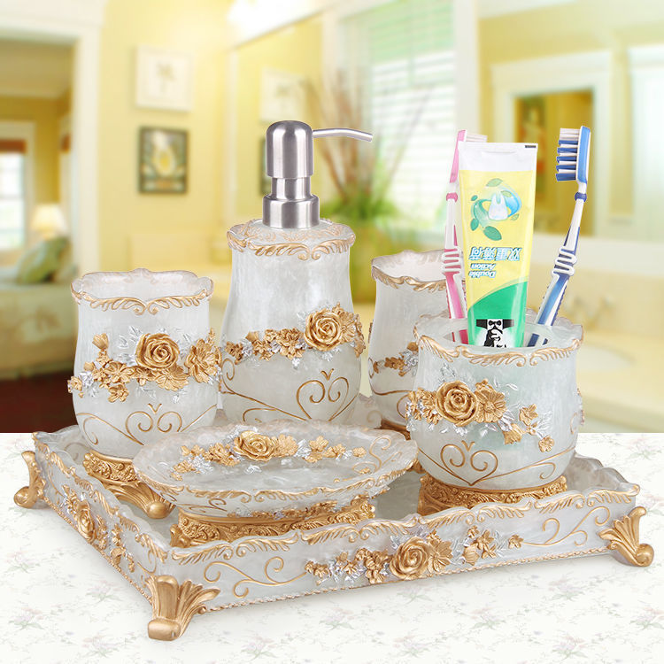 European Style Bathroom 6-piece Set Bathroom Suit B055 Six Piece Set