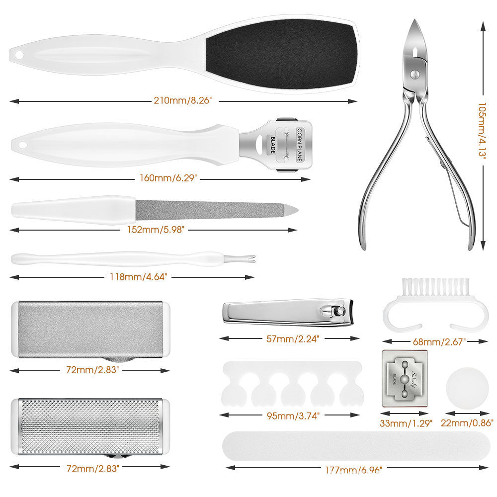 Stainless Steel Dead Skin Clipper Nail Clippers Suit