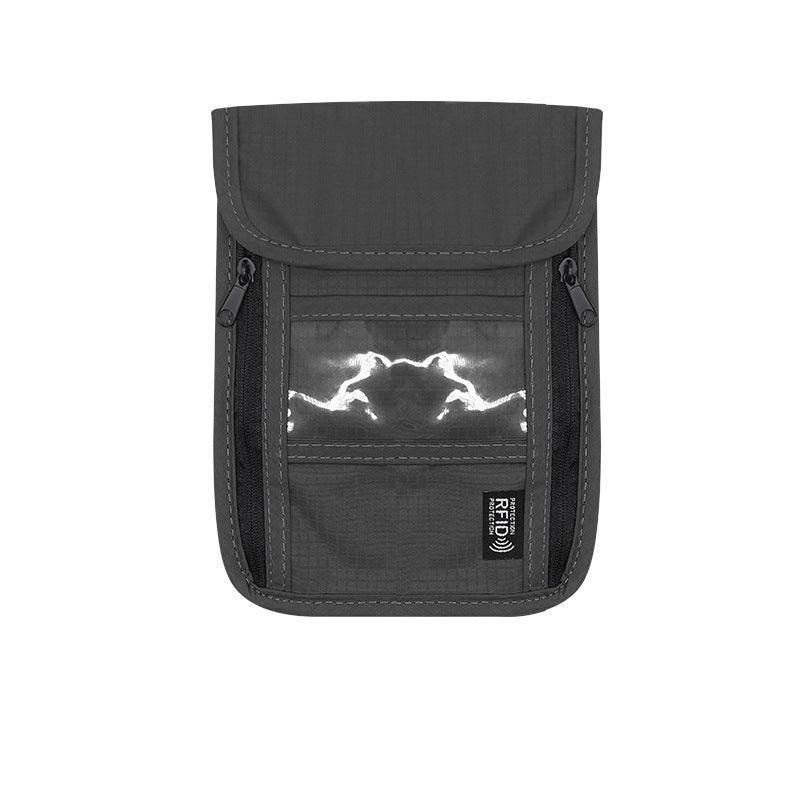 Multiple Card Slots With Anti-degaussing Radiation-proof Bank Anti-theft Card Storage Bag Pvc Black