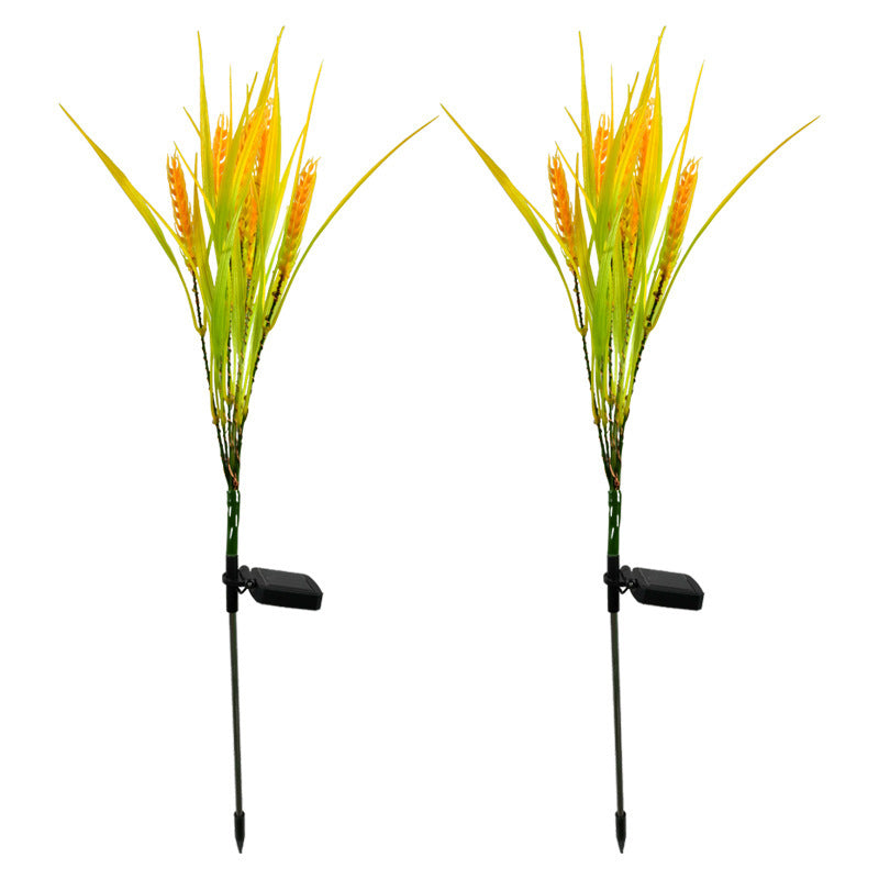 Solar Simulation Outdoor Garden Decoration Lawn Solar Wheat Ear Lamp Wheat ear lamp
