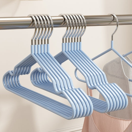 Household Hanger Clothes Stainless Steel Non-slip 10 Clothes Hanger