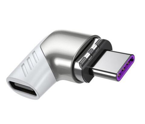 Compatible with Apple, Typec Fast Charge MacBook Notebook Adapter 5a Magnetic Adapter White