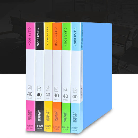 File Book Loose-leaf Classification Storage Folder