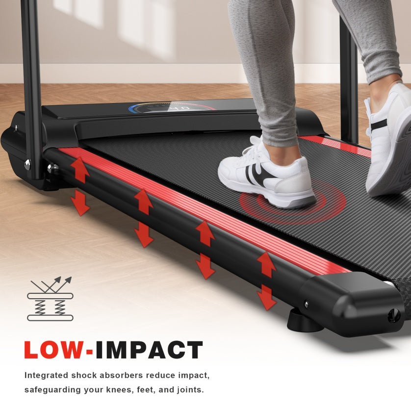 Q22-2A Treadmill walking & running pad with LED Display & Remote Control