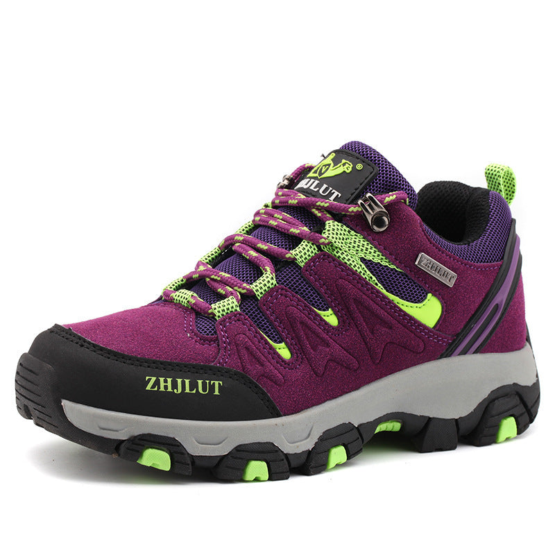 Men's Outdoor Leisure Breathable Mesh Shoes Purple