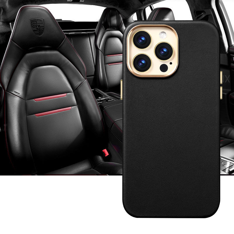 Fall Proof Wireless Charging Mobile Phone Case Black
