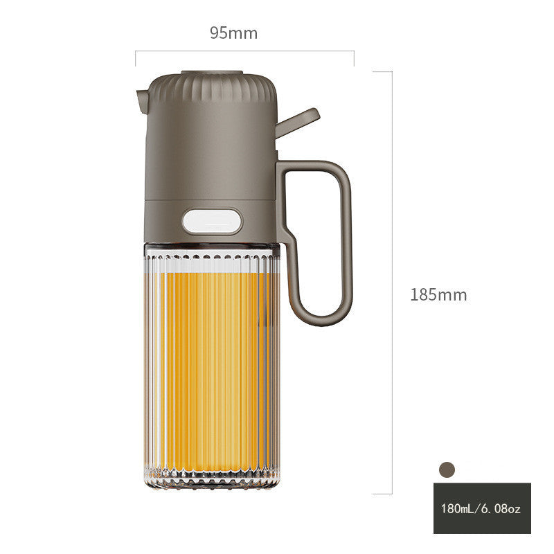 Air Fryer Press Type Spray Bottle Kitchen Gadgets Brown