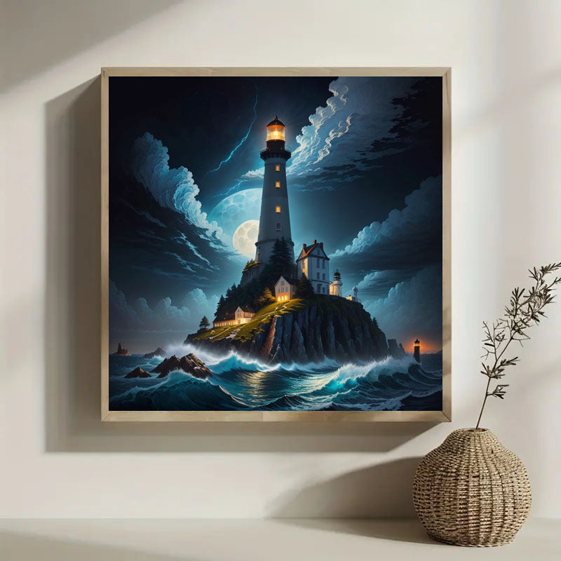 5DDIY Diamond Painting Set - Full Diamond Round Water Diamond Art Code90