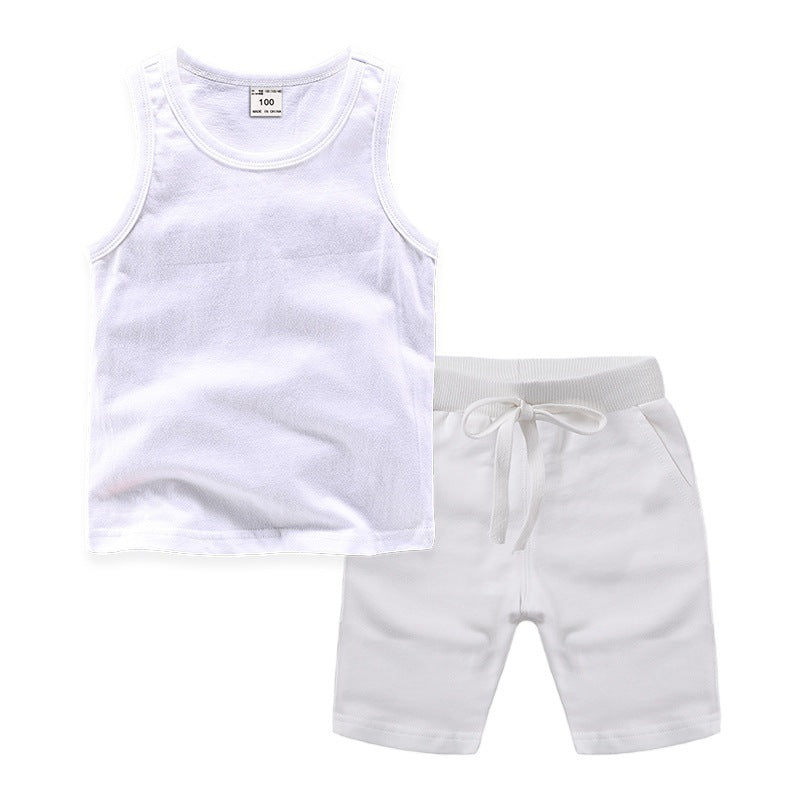 Children's Clothing Suit Customization White