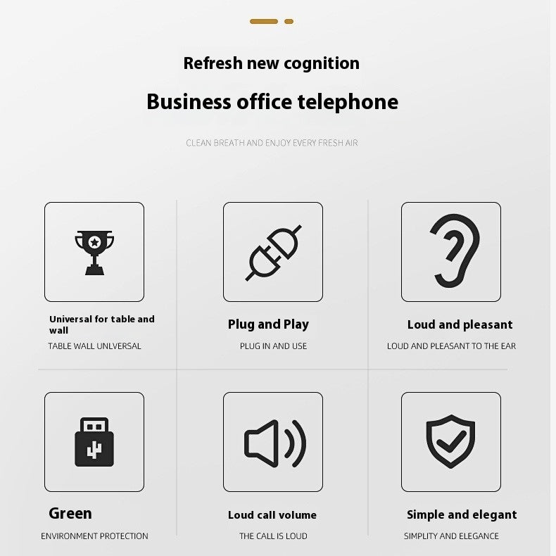 Digital Wireless Business Office Home DECT Phone