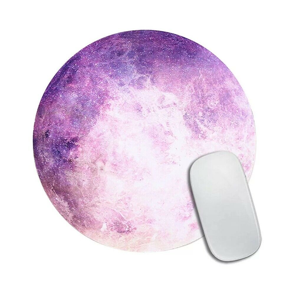 Space Round Mouse Pad PC Gaming Non Slip Mice Mat For Laptop Notebook Computer Gaming Mouse Pad Venus