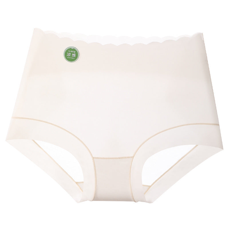 High Waisted Oversized Seamless Underwear For Women Champagne