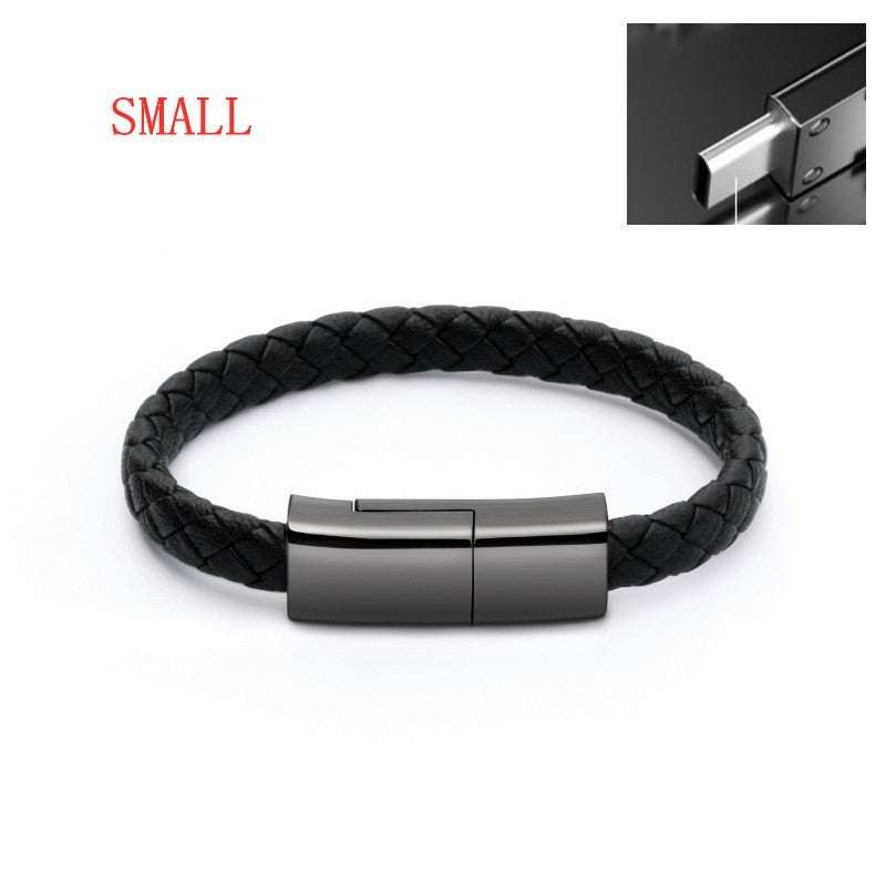 Creative Bracelet Data Cable Bracelet Charging Cable C Small