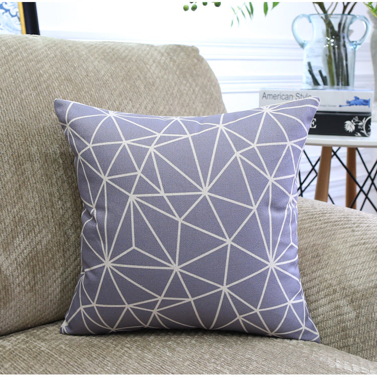 Nordic Color Geometric Throw Pillows Q4675 45x45cm